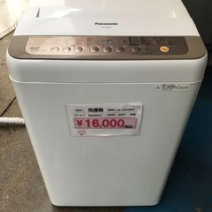 28#　中古洗濯機　Panasonic　2017年製 NA-F6...