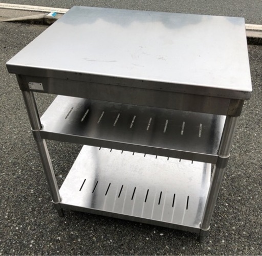 ⭐︎中古品　タニコー　作業台　750×600×820mm  厨房機器⭐︎