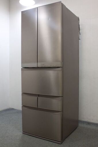 東芝 6ドアノンフロン冷凍冷蔵庫 GR-J510FC(N) マジック大容量 508L  2015年製 TOSHIBA  中古家電 店頭引取歓迎 R5782)