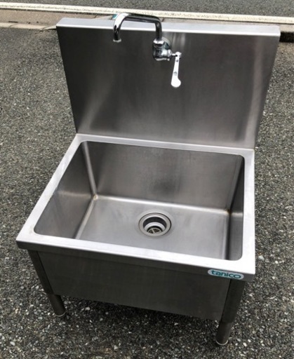 ⭐︎中古品　タニコー　1槽シンク　600×550×450mm  厨房機器⭐︎