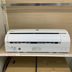 安心の1年保証付！！ SHARP 2.2kw壁掛けエアコン AYｰL22NｰW