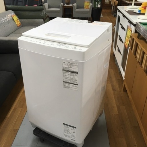 S129東芝 DDインバーター洗濯機 全自動 ZABOON 8kg グランホワイト AW-8D6 W2017年製⭐動作確認済⭐クリーニング済