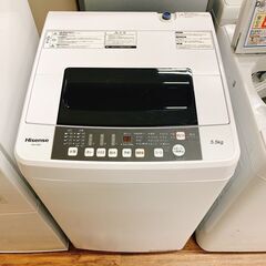 洗濯機　ハイセンス　5.5kg　HW-T55C　2019年製