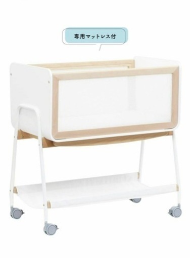 リリワゴン2 コンパクト　おしゃれ　ベビーベッド