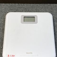 ☆中古￥1,500！TANITA　体重計　家電　2021年製　【...
