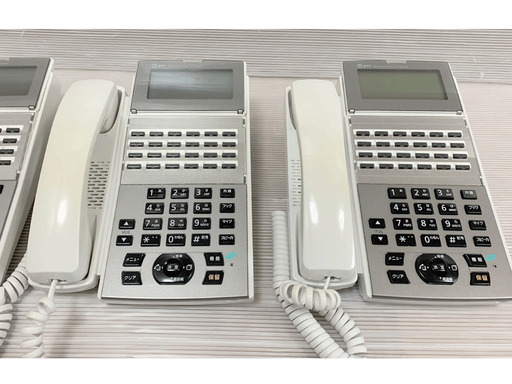 4台セット】NTT ビジネスフォン 24ボタン NX2-(24)STEL-(1)(W) 4台セット】NTT ビジネスフォン 24ボタン NX2-(24)STEL-(1)(W)