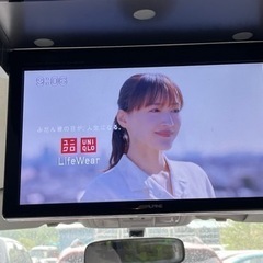 アルパイン　リアモニター　TMX-RM3005　管理番号21-2376　21番