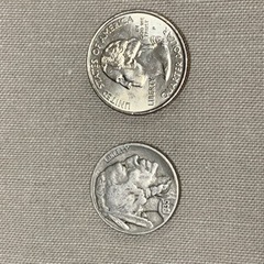 アメリカ通貨　5セント