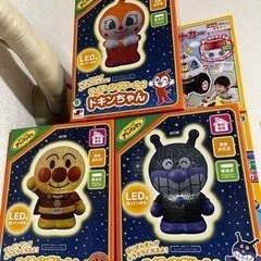 【3点セット！】それいけ！アンパンマン　ライティングドール2