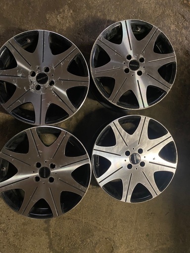 可愛すぎるフェミニンデザイン♪ A299 共豊 SEIN SS 17インチ PCD100