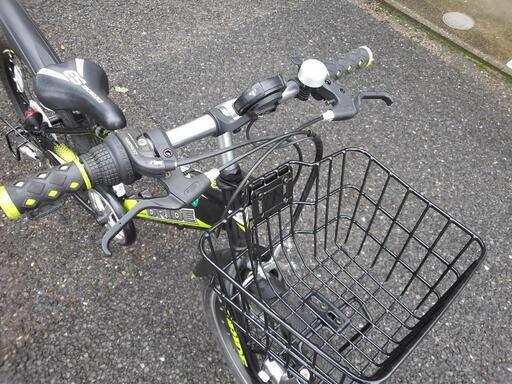 中古子供自転車2030 スピードメーター・時計付 20インチ 6段