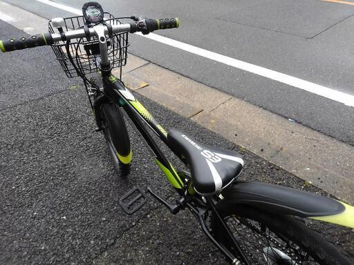 中古子供自転車２０３０　スピードメーター・時計付　２０インチ　６段ギヤ　ダイナモライト　 身長１１２㎝から 中古子供自転車2030 スピードメーター・時計付 20インチ 6段