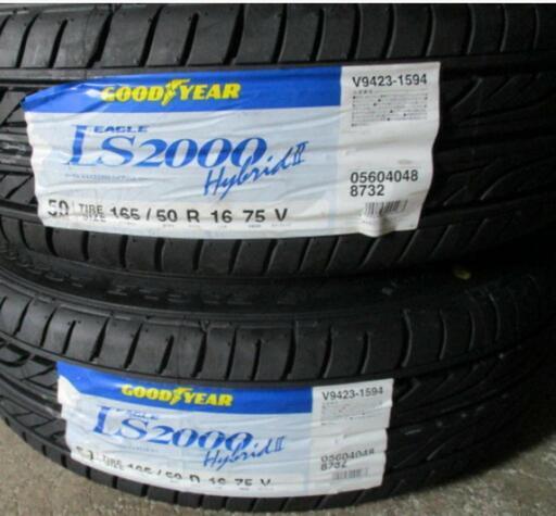 軽カーに！ スズキ スイフトRS純正 新品タイヤ(2022) 165/50R16
