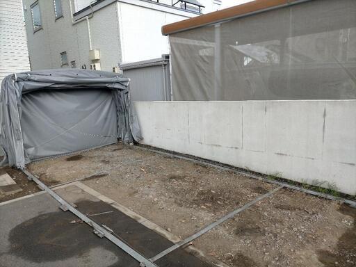 アコーディオンガレージ 車庫 自動車 バイク 趣味用品の保管