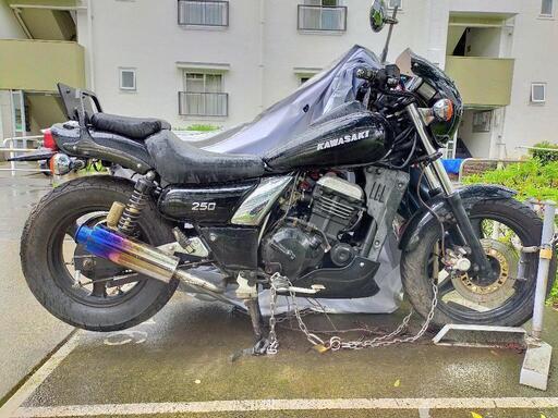 KAWASAKIエリミネーター250カスタムマフラー