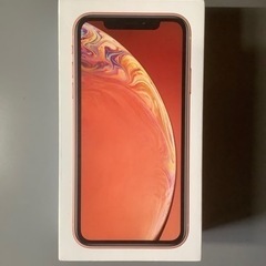 【早い者勝ち！】iPhone XR （コーラル色／２５６G）の空...