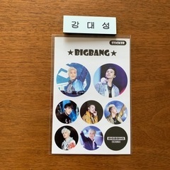 BIGBANG ステッカー　バッチ