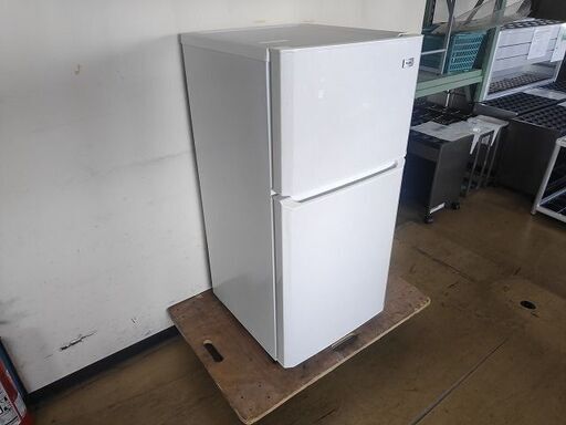 ハイアール　JR-N106H　白色　２ドア冷蔵庫『中古、使用感あり』2013年