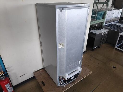 シャープ SJ-D14D-S 2ドア冷蔵庫 シルバー色『中古良品,』2017年
