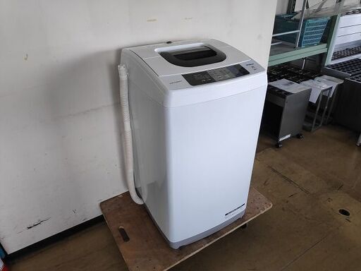 日立　全自動洗濯機　NW-50A『中古良品』2017年式 　【リサイクルショップサルフ】