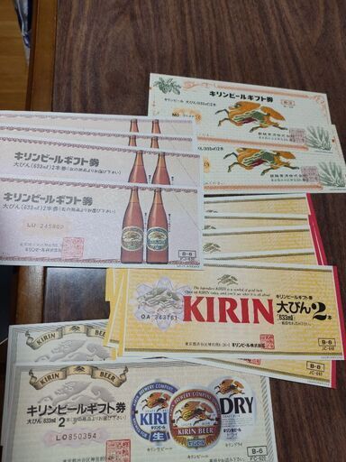 ビール券　15枚　9150円分
