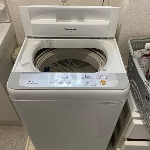 パナソニック４、5キロ　一人暮らしに快適　洗濯機