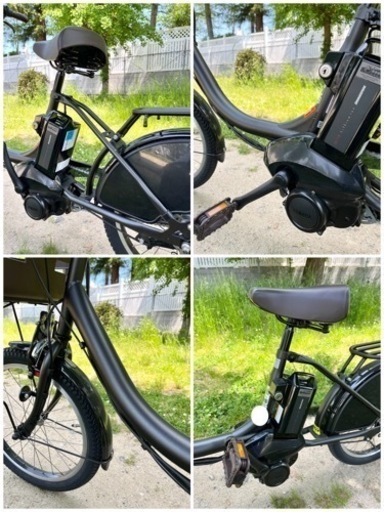 電動自転車　№6725 ブリヂストン　Assista 20/18インチ 黒 受取予定者決定 直接引取り ブリヂストン アシスタSTD 電動