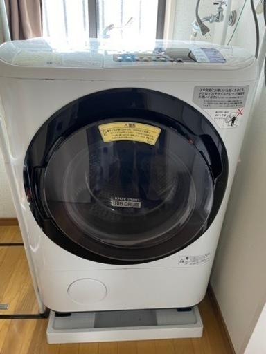 日立　ドラム式洗濯機　中古　購入2017年