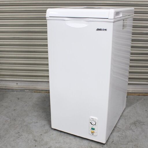 T921) アビテラックス 60L ノンフロン電気冷凍庫 直冷タイプ ACF-603C 2016年製 上開き キャスター付き 急速冷凍機能付 Abitelax 釣り餌