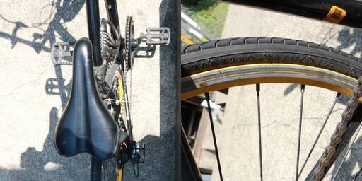 R025) オオトモ OTOMON LIG CR-7006 シマノ6速 435mm クロスバイク 自転車 700×28C 適正身長 160㎝