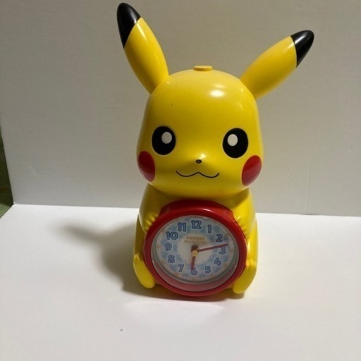 ピカチュウの目覚まし時計 とき 春日町の家具の中古あげます 譲ります ジモティーで不用品の処分