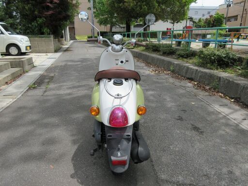 名古屋 ビーノ ライムグリーン 4スト Gロック付き ヤマハ 原付
