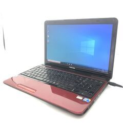 大容量HDD-500G レッド 赤色 ノートパソコン 15.6型 TOSHIBA 東芝 T350