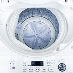 美品】2021年製SHARP全自動洗濯機ES-GE5E-W