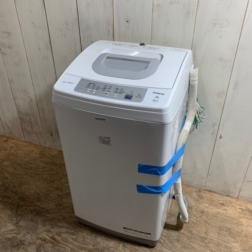 6/3　IS販売済み　2018年製 HITACHI 全自動電気洗濯機 NW-H53 5.0kg 日立 菊倉MZ