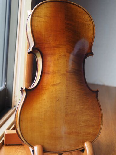 【選定分類：IX-⑤ モダン・プレス加工品・日本】Violin Labelled MASAKICHI SUZUKI ca1910●修復・セッティング・調整未済●試奏可能
