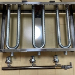 【新品未使用】たこ焼き器 業務用 3連　お祭り