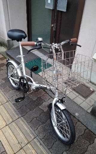 防災サイクル 16型ノンパンク折りたたみ自転車/noconoco-TC ノコノコTC 