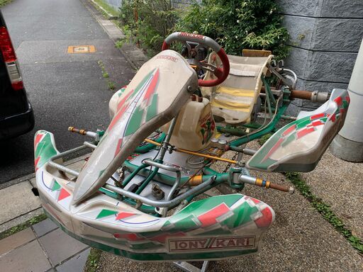 引き取り限定!!!初心者レーシングカートセット！TONY KART