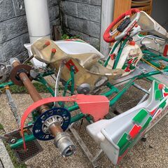 トニーカート　スタンド　ホイール　エンジン等　直接引取希望　TONY KART　レーシングカート　ゴーカート