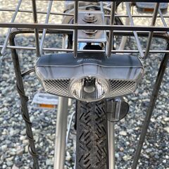 ブリヂストン 27インチ 内装3段変速 シルバー ママチャリ クロスバイク