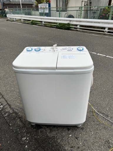 AQUA 二層式洗濯機 5kg 2019年 AQW-N50 5.0kg 2層式 6840円