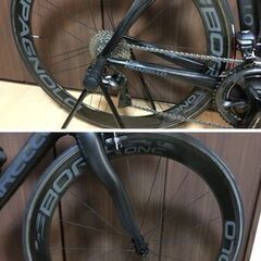 中古美品 PINARELLO RAZAH ピナレロ ラザ 2018年 アルテグラR8050 デュラエース9100 ミックス BORA ONE 50