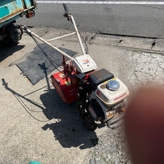 ヤンマー　管理機　溝上げ