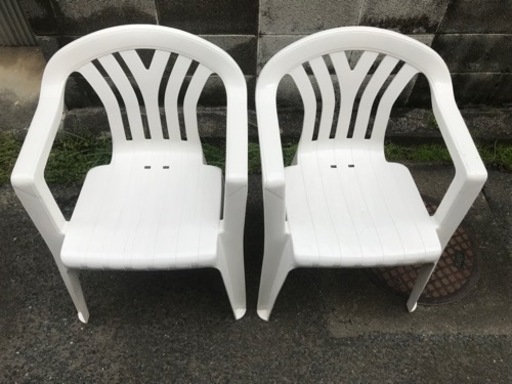 引取り限定】ニチエス ガーデニングチェアー