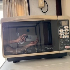 【ネット決済・配送可】電子レンジ　toshiba トースター