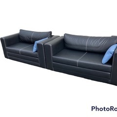 ASKEBY アスケビー 2人掛けソファベッド2つセット