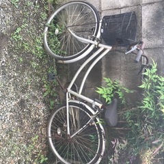 とてもとても古い自転車