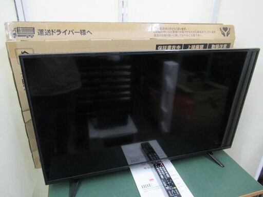 1ヶ月保証/液晶テレビ/液晶TV/大型/40型/40インチ/VAパネル/IRIE/FFF-TV2K40WBK2/良品/中古品/JKN3958/