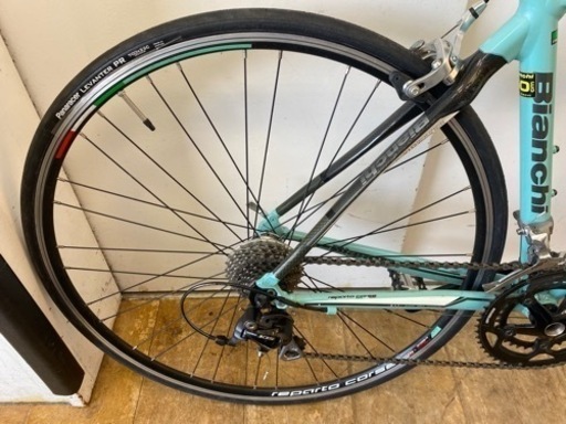N215★Bianchi製★50ｃｍ（160ｃｍ～165ｃｍ）★ロードバイク★防犯登録料込